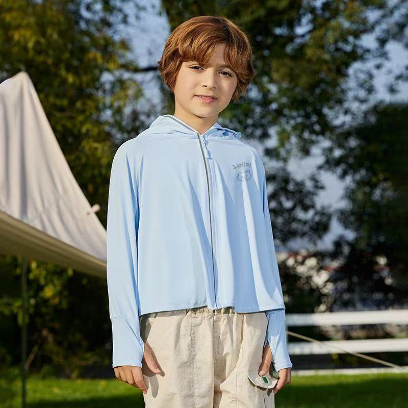 Mädchen Atmungsaktive UV-Schutzjacke R&B
