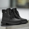 Damen Winterstiefel mit rutschfester Profilsohle und isolierendem Futter