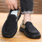 Herren Atmungsaktive Slip-On Freizeitschuhe mit flexibel gestaltetem Sohlenprofil R&B