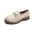 Damen Mokassins mit eleganter Schnallenapplikation