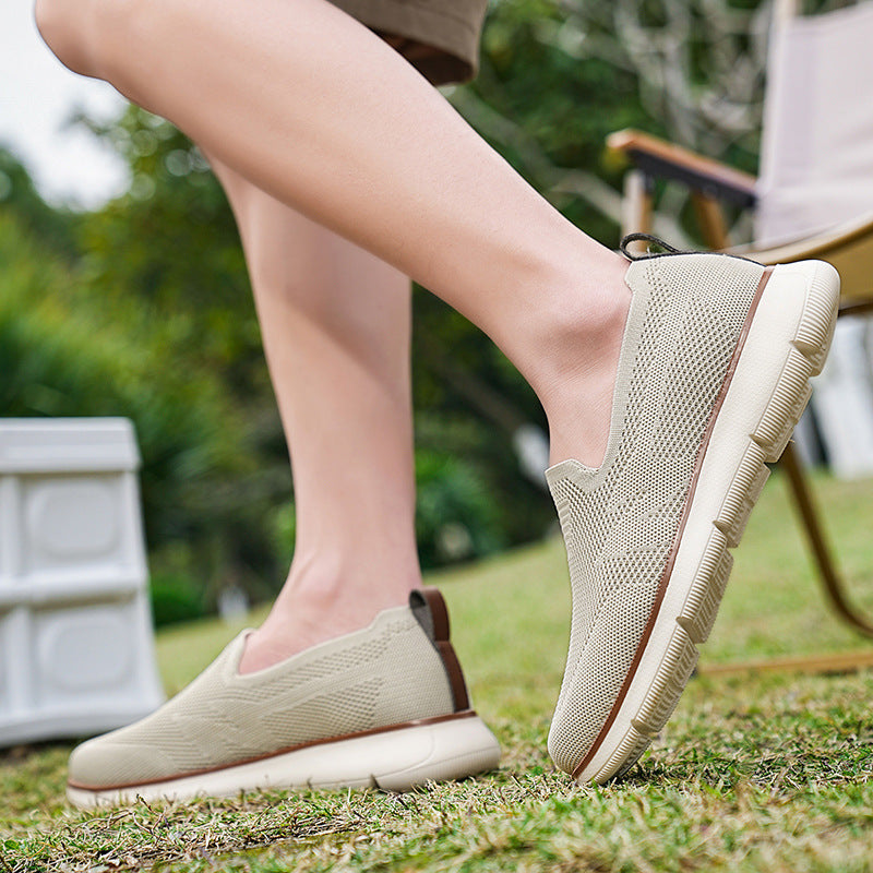 Damen Atmungsaktive Slip-On Sneakers R&B