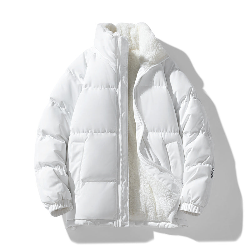 Damen isolierte Pufferjacke mit weichem Innenfutter und praktischen Taschen