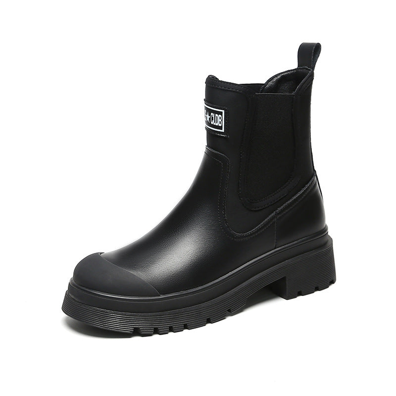 Damen modische Chelsea-Stiefel mit robustem Sohlenprofil R&B