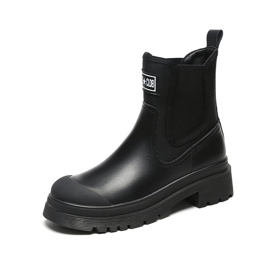 Damen modische Chelsea-Stiefel mit robustem Sohlenprofil R&B