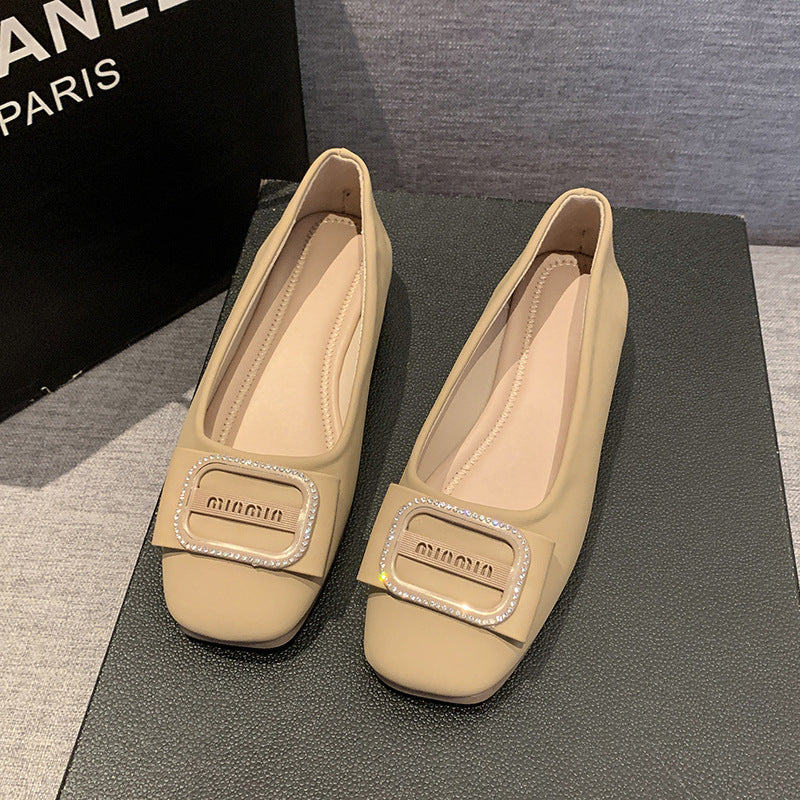 Damen Ballerinas mit elegantem Riemchen und komfortablem Fußbett R&B