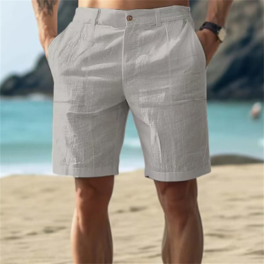 Herren Badeshorts mit schnelltrocknendem Material und praktischen Seitentaschen R&B