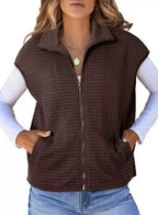 Damen Quilted Weste mit komfortabler Passform R&B