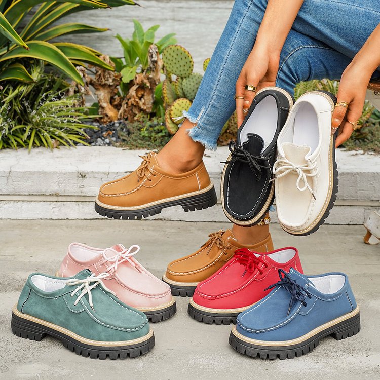 Damen Komfortable Walking-Schuhe mit stabiler Profilsohle und lässigem Design R&B