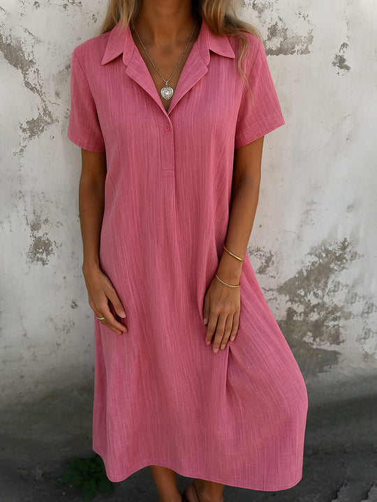 Damen Hemdblusenkleid R&B