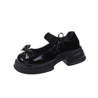Damen Komfortable Schnürschuhe mit modischen Schleifen und robustem Profil R&B