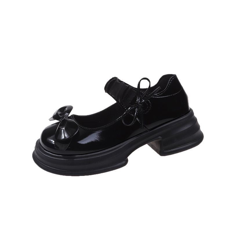 Damen Komfortable Schnürschuhe mit modischen Schleifen und robustem Profil R&B