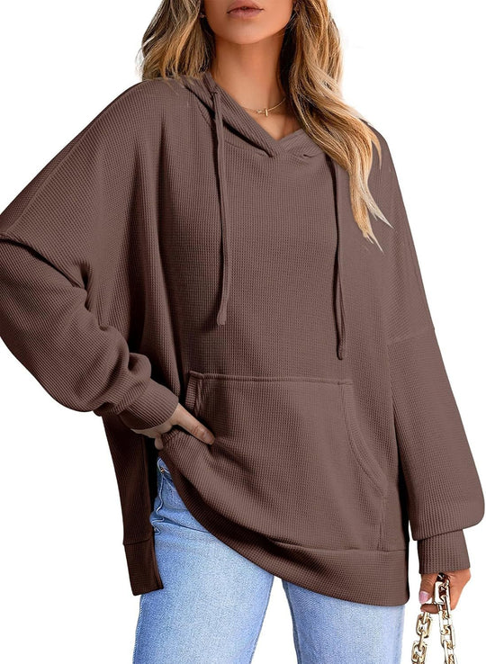 Damen Oversized Kapuzenpullover R&B