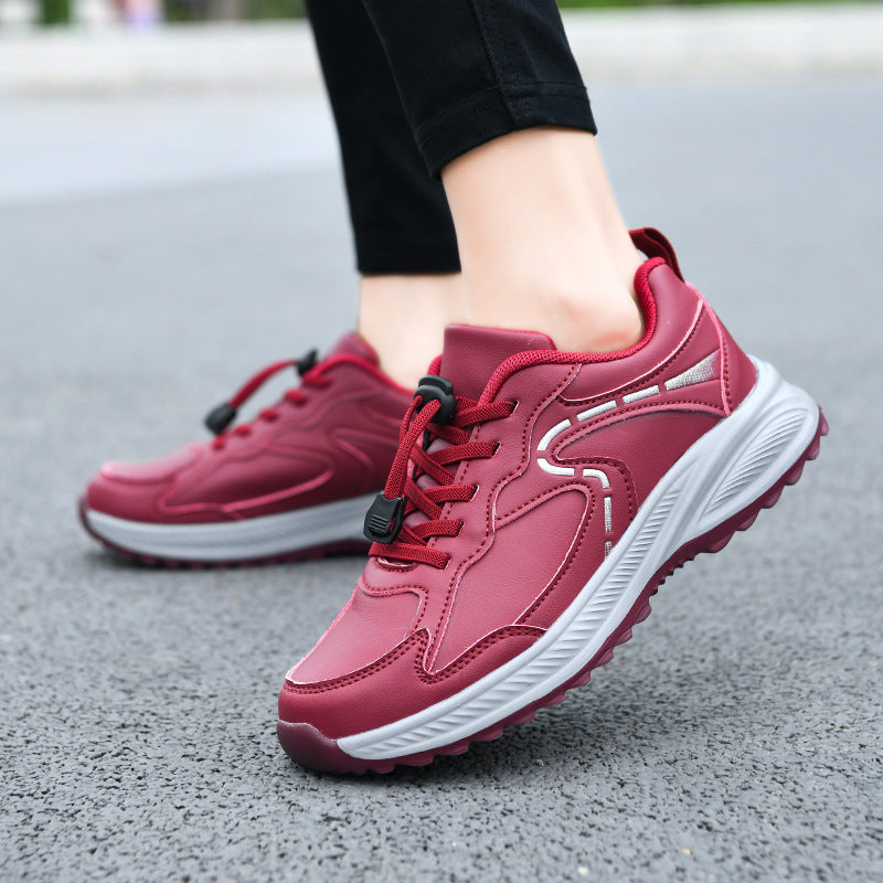 Damen Sportliche Freizeitschuhe mit Schnellverschluss und polsternder Sohle R&B