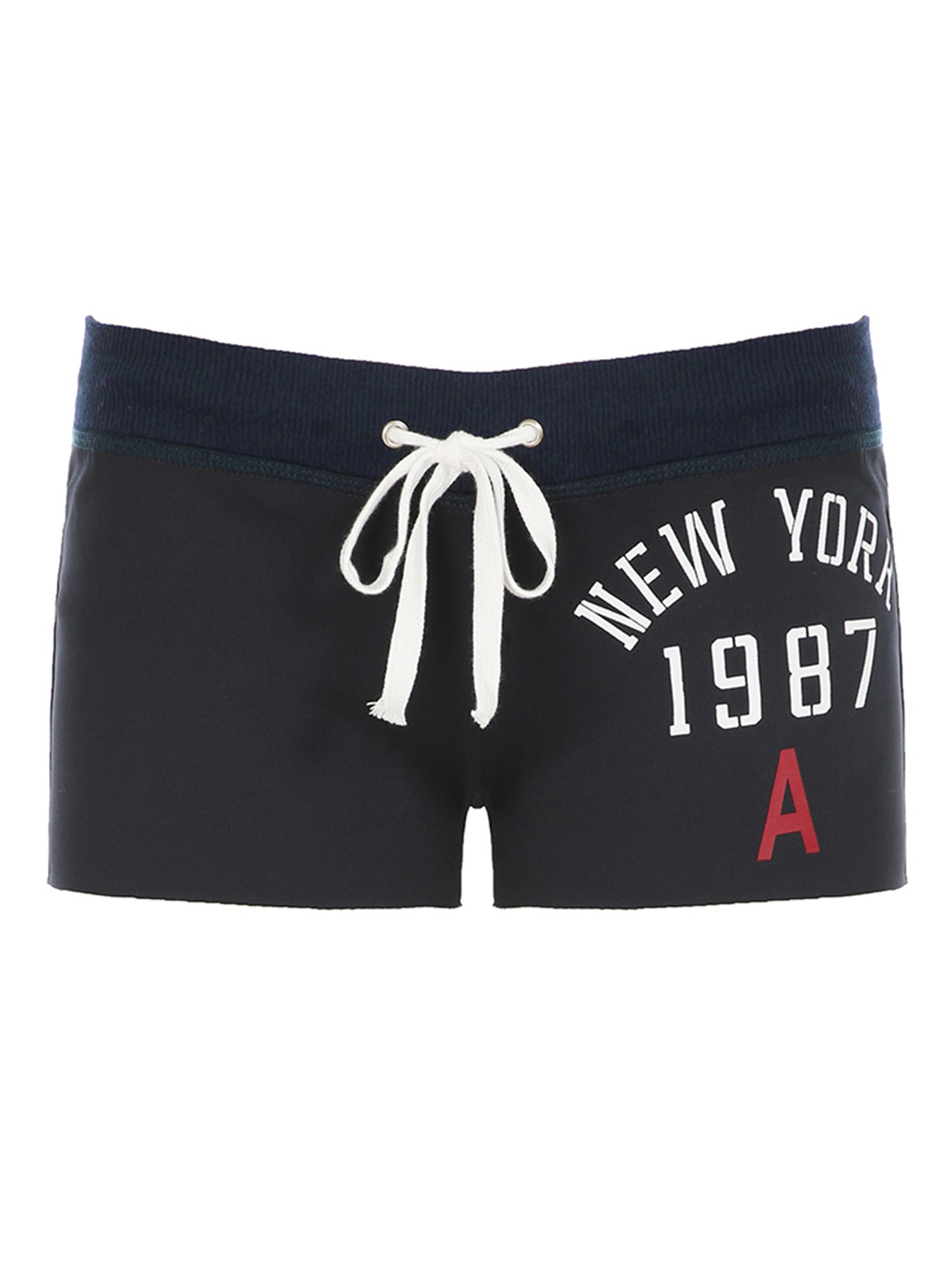 Damen Sportliche Badeshorts mit hohem Bund und verstellbarem Kordelzug R&B