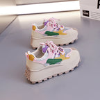 Damen trendige Sneakers mit einzigartigem Design und ergonomischer Dämpfung R&B