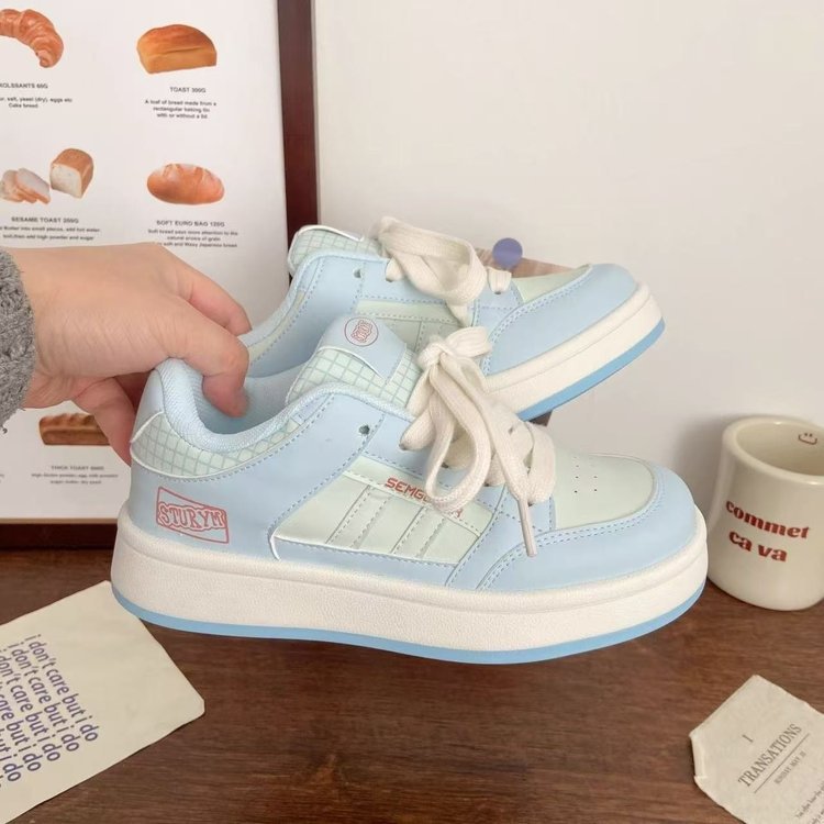 Damen Sportliche Sneakers mit atmungsaktiver Netzkonstruktion und gepolsterter Sohle R&B