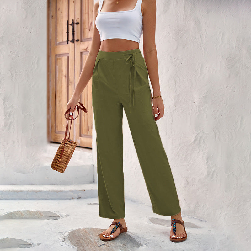 Damen weiche Chinohose R&B