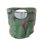 Damen Bandeau-Top mit kreativem Cut-Out und R&Brnem Karomuster R&B