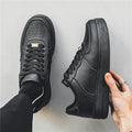 Damen lässige Ledersneaker R&B