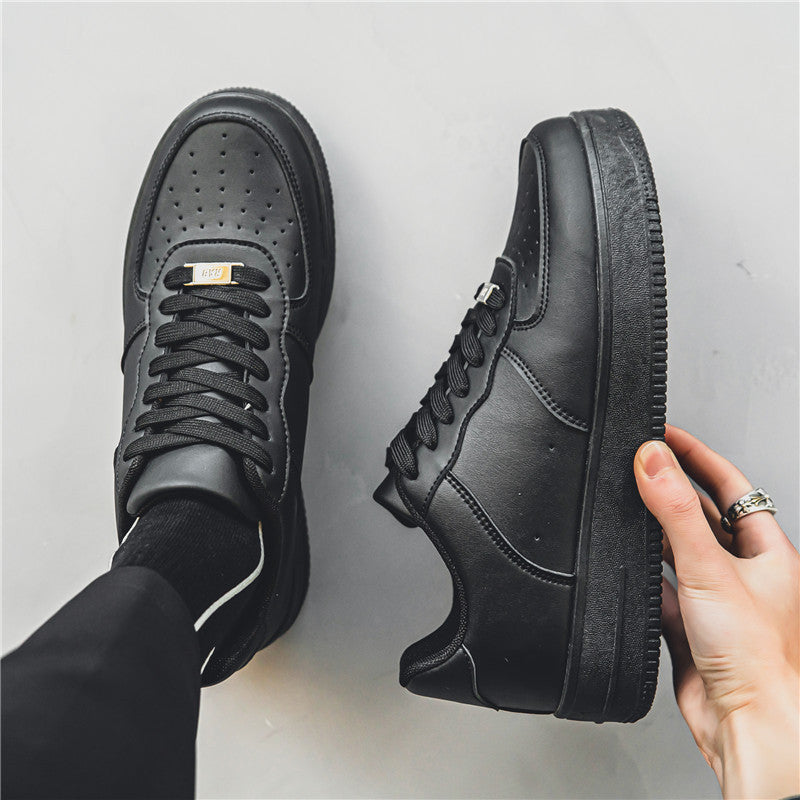 Damen lässige Ledersneaker R&B