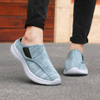 Damen Bequeme Hausschuhe mit rutschfester Sohle und elastischem Obermaterial R&B