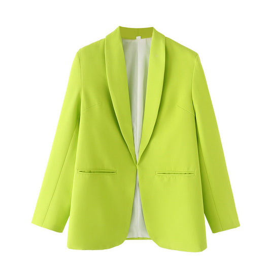Damen eleganter Blazer mit einzigartigem Schnitt und Taschen R&B