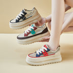 Damen Modische Sneaker mit luftiger Netzstruktur und komfortabler Sohle R&B