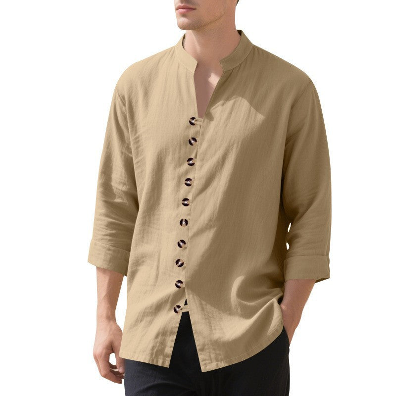 Herren Hemd mit innovativem Designschnitt und hochwertigen Materialien R&B