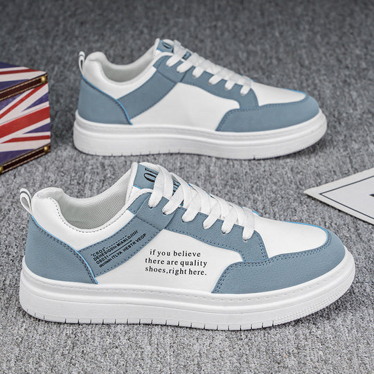 Damen Sportliche Sneakers mit atmungsaktiver Textil-Oberfläche und modischer Logo-Applikation R&B