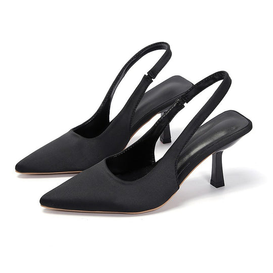 Damen Slingback-Pumps mit spitzem Design und elegantem Absatz R&B