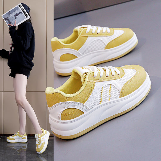 Damen Sportliche Sneakers mit atmungsaktivem Mesh-Obermaterial und bequemer Dämpfung R&B