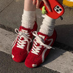 Damen sportliche Sneaker mit frischem Design und hochwertigen Materialien R&B