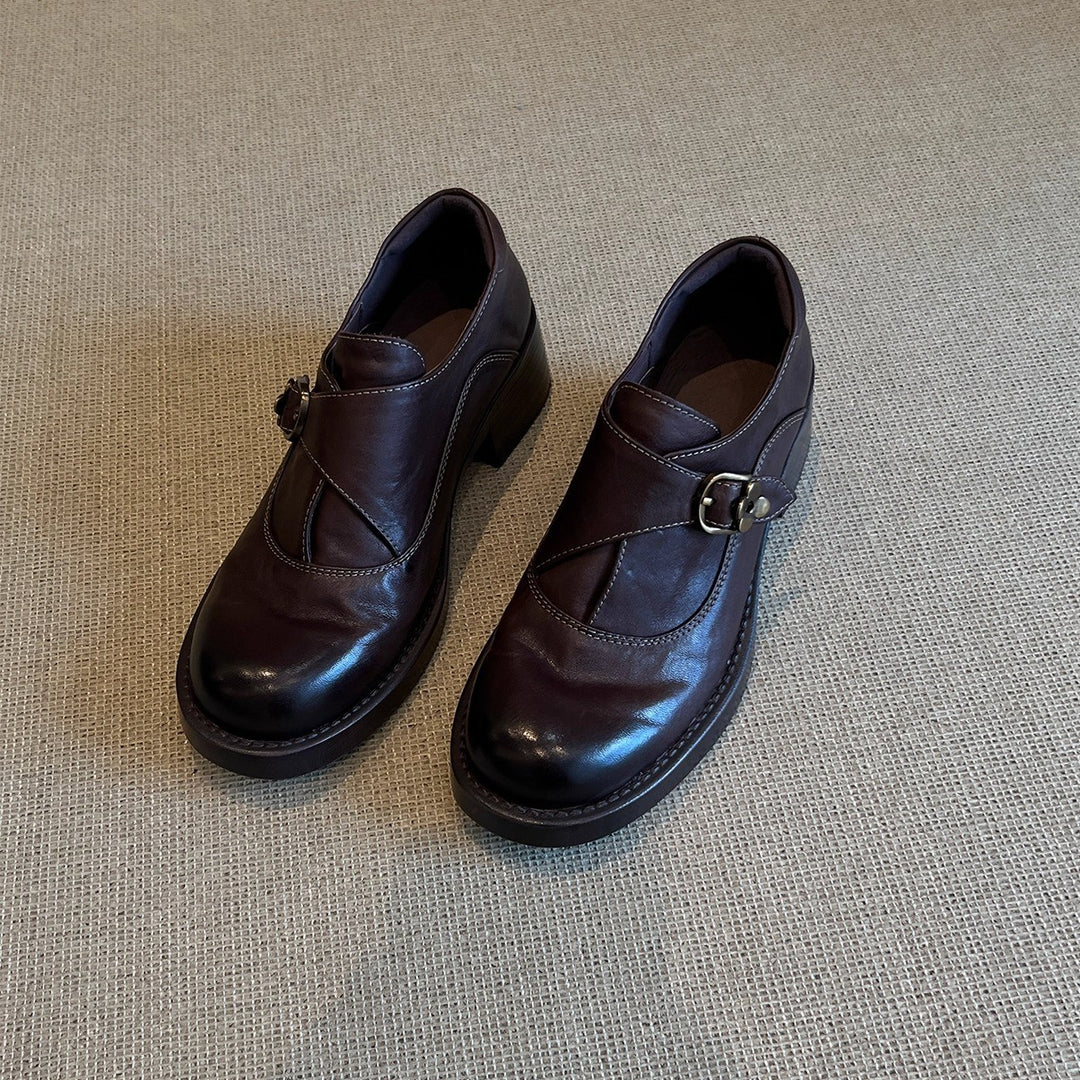 Damen Elegante Stiefeletten mit modischem Schnallen-Detail R&B