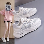Damen Sneakers mit atmungsaktivem Mesh-Design und stoßdämpfender Sohle R&B