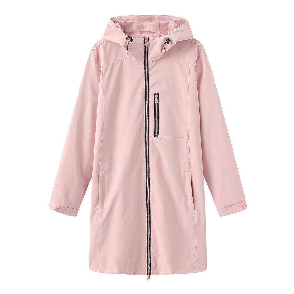 Damen Funktionsjacke mit verstellbarem Kapuzenkragen R&B