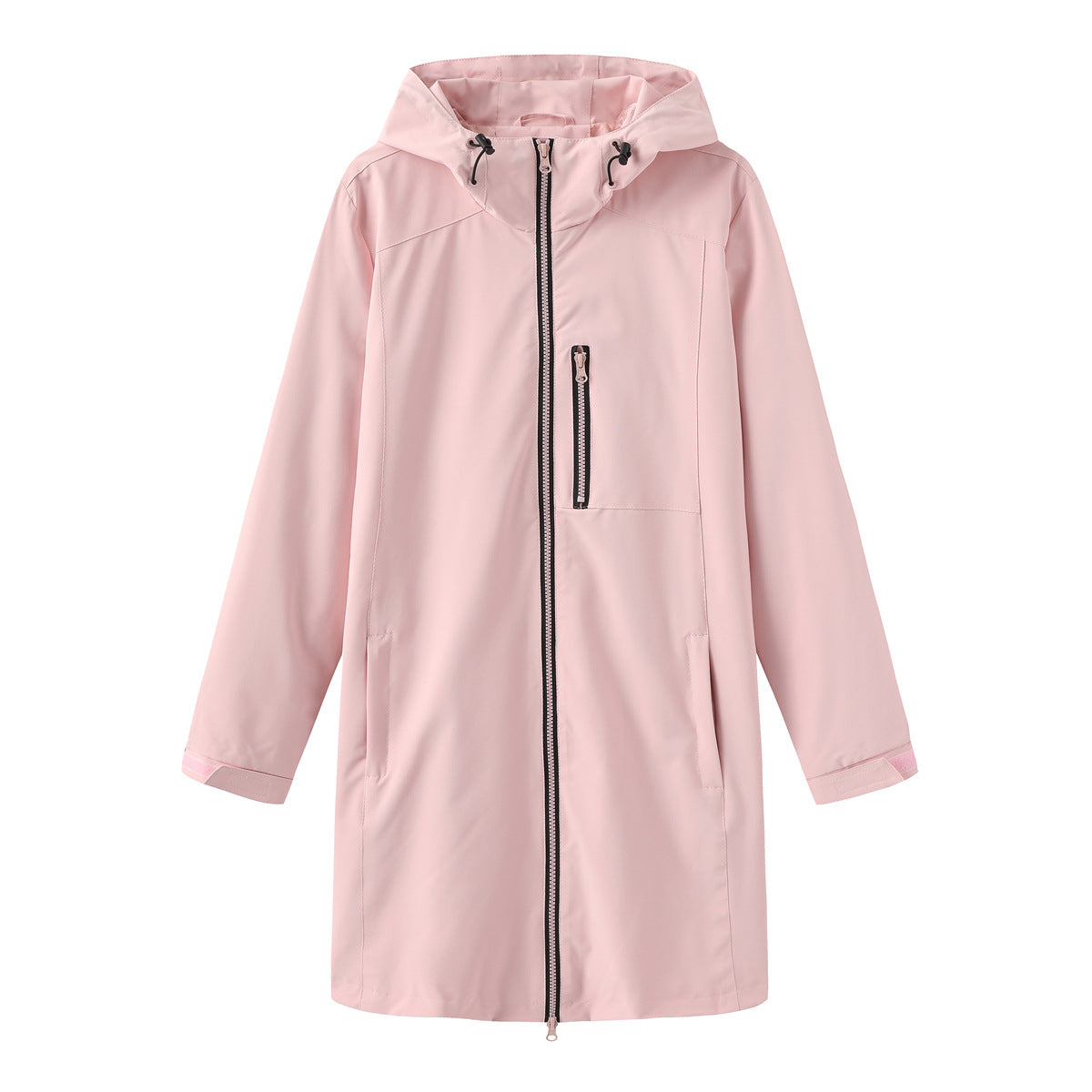 Damen Funktionsjacke mit verstellbarem Kapuzenkragen