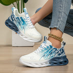 Damen Sportliche Laufschuhe mit atmungsaktiver Obermaterialstruktur und dämpfender Sohle
