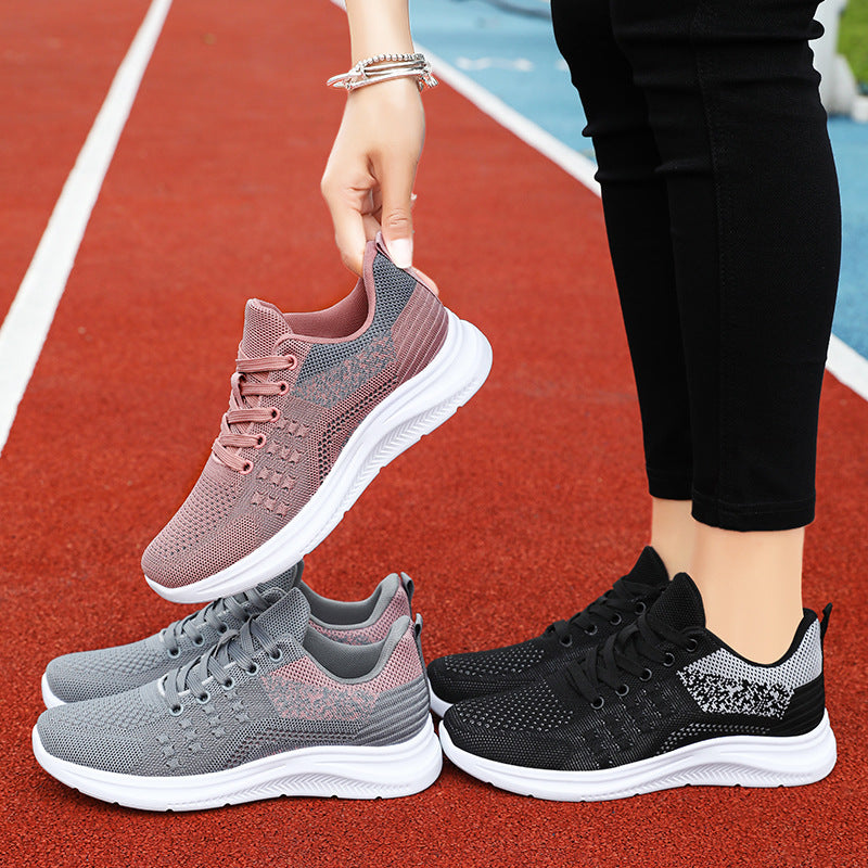 Damen Sportliche und atmungsaktive Laufschuhe mit flexibler Sohle