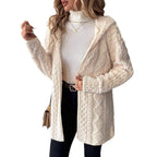 Damen Fleece-Jacke mit luxuriösem samtigem Touch R&B