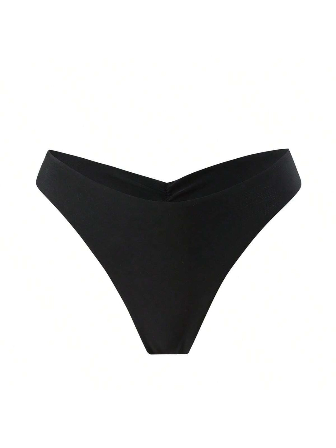 Damen Bikini-Höschen mit seitlichen Rüschendetails und hohem Schnitt R&B