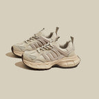 Damen Sportliche Sneaker mit robustem Sohlenaufbau und atmungsaktiver Mesh-Oberfläche R&B