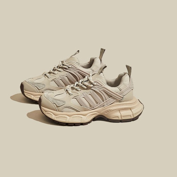 Damen Sportliche Sneaker mit robustem Sohlenaufbau und atmungsaktiver Mesh-Oberfläche R&B