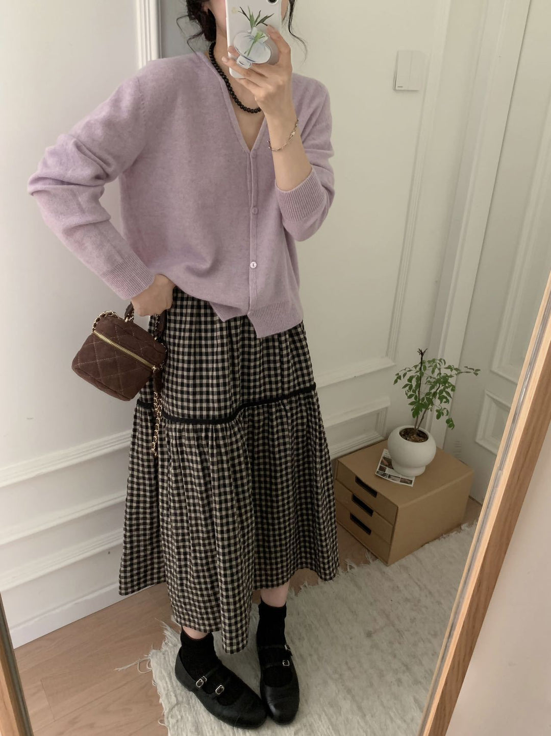 Femme Weicher -Mix Cardigan R&B