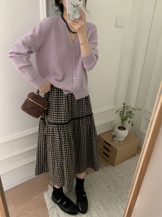 Femme Weicher -Mix Cardigan R&B