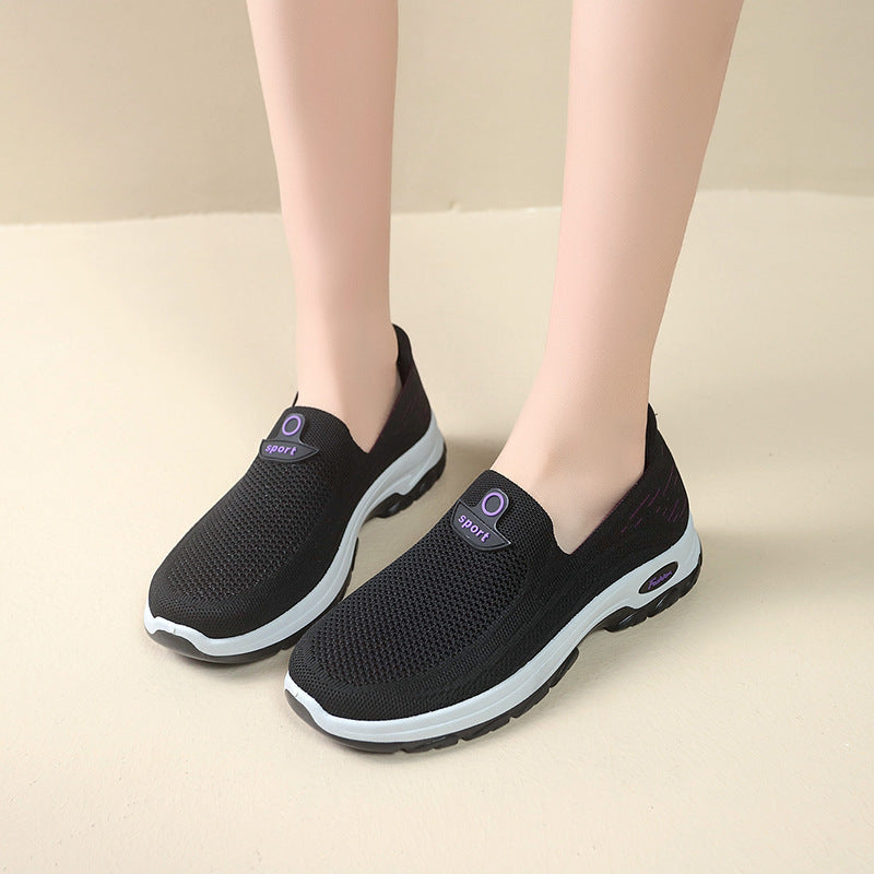 Damen Atmungsaktive Slip-On Sneakers mit flexibler Sohle R&B