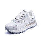 Damen Sportliche Sneakers mit stabiler Sohle und atmungsaktiver Obermaterialstruktur R&B