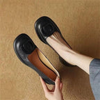 Damen Komfortable Ballerinas mit eleganter Schleifenverzierung R&B