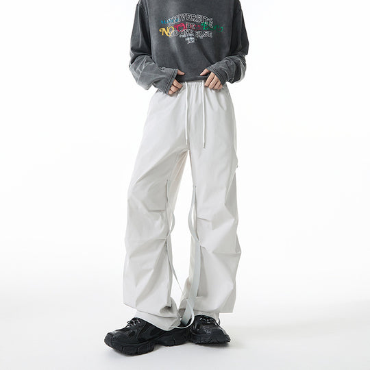 Damen Lässige Sporthose mit verstellbarem Bund und modernen Schnittelementen R&B
