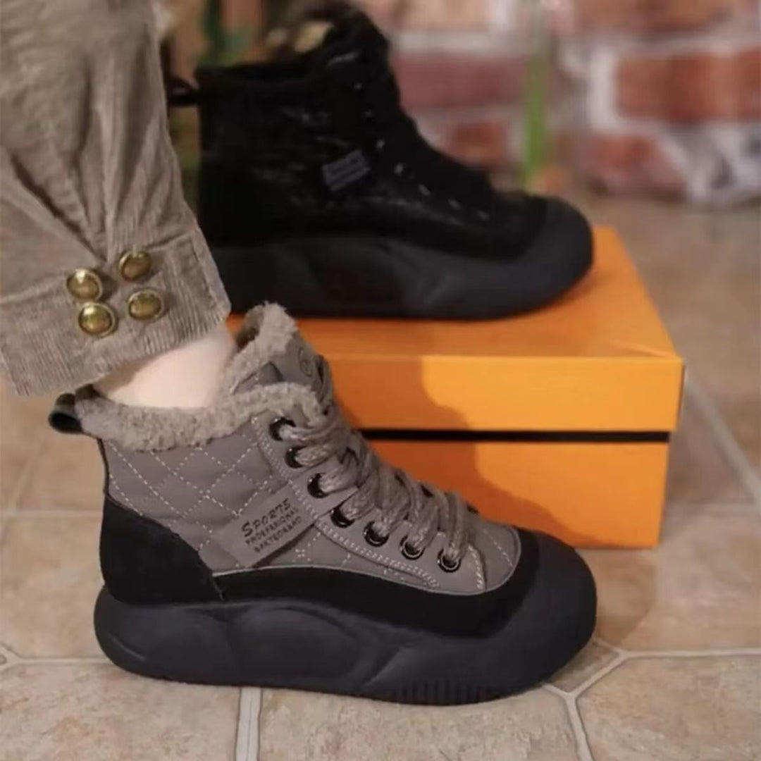 Damen Hochwertige Winterschuhe mit kuscheligem Innenfutter und rutschfester Sohle R&B