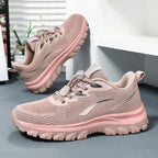 Damen Sportliche Laufschuhe mit dynamischer Schnellschnürung und atmungsaktivem Obermaterial R&B
